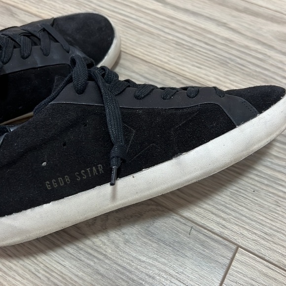 Golden Goose Superstar Black Suede/leather sneakers size 37 - Picture 5 of 8